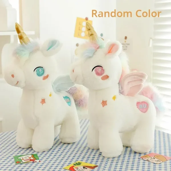 25CM Fantasy Doll Cute Plush Toy Random Color Pillow Angel Unicorn Pegasus stuffed toy doll children Christmas gift 25CM Fantasy Doll Cute Plush Toy Random Color Pillow Angel Unicorn Pegasus stuffed toy doll children Christmas gift - Image 1