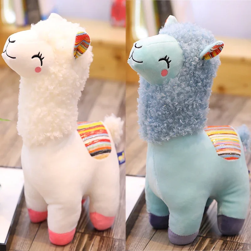 25cm Smile Alpaca Llama Plush Animals Toy Cute Stuffed Doll Household Throw Pillows Home Decoration Kids Toys Birthday Gifts 25cm Smile Alpaca Llama Plush Animals Toy Cute Stuffed Doll Household Throw Pillows Home Decoration Kids Toys Birthday Gifts - Image 1