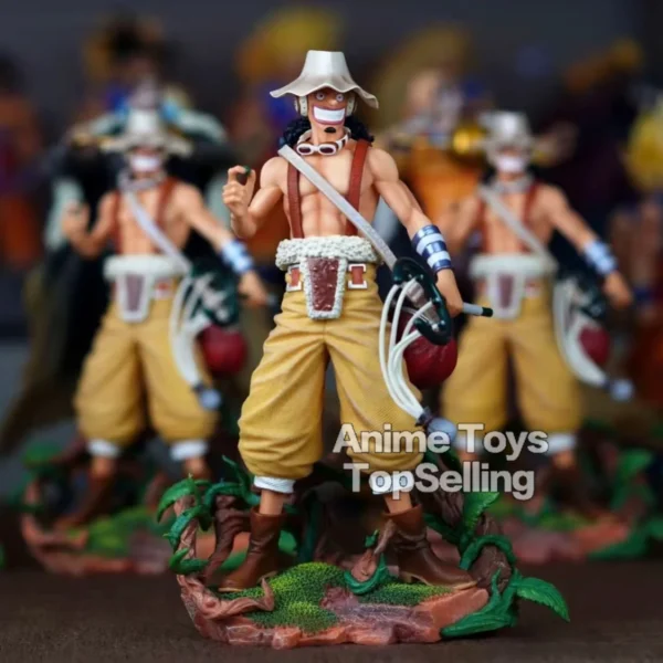 25cm/9.8in Anime Figure One Piece Figure Usopp Figure Luffy PVC Statue Collectible Model Toys Gifts - Image 1