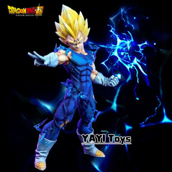 26.5cm Dragon Ball Z Majin Vegeta Anime Action Figure Collectible Statue Decoration Gifts Pvc Model Toys 26.5cm Dragon Ball Z Majin Vegeta Anime Action Figure Collectible Statue Decoration Gifts Pvc Model Toys - Image 1