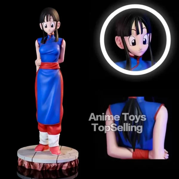 28cm Anime Dragon Ball Z Goku's wife Chichi Figure Chichi Figurine Pvc Statue Collection Model Toys Gifts - Image 1