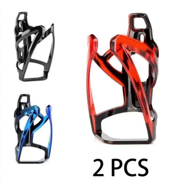 2PCS Bicycle Bottle Cages MTB Road Bicycle Water Bottle Holder Colorful Lightweight Cycling Bottle Bracket Bicycle Accessory - Image 1