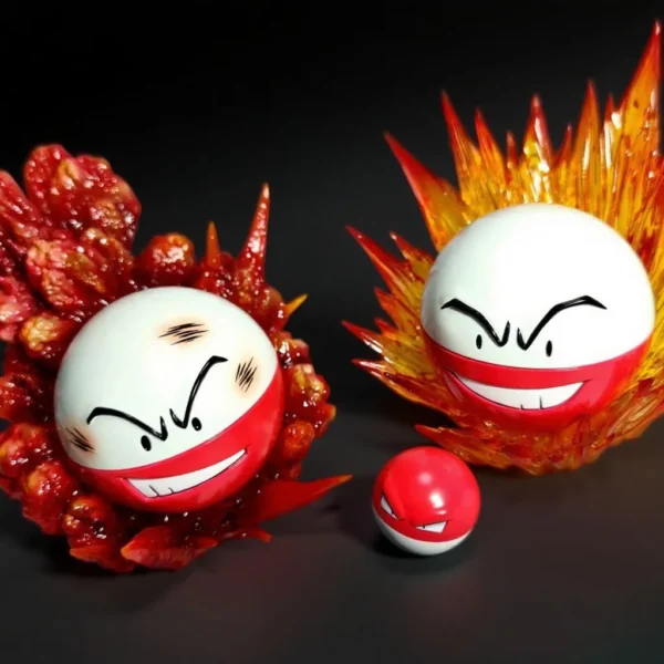 3-10.5cm Anime Pokemon Figure Electrode And Voltorb Figures Pokemon Action Figure Pvc Collection Model Toys Gifts - Image 1