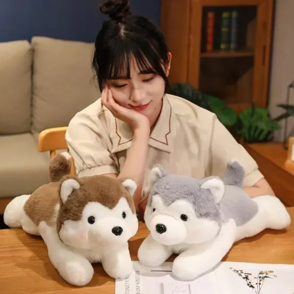 30/40/50cm Cute Dog Puppy Husky Pillow Plush Toy Cute Animal Stuffed Doll Home Decoration Baby Birthday Gift 30/40/50cm Cute Dog Puppy Husky Pillow Plush Toy Cute Animal Stuffed Doll Home Decoration Baby Birthday Gift - Image 1