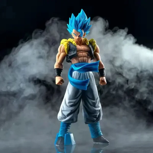 31CM Anime Dragon Ball Z Super Saiyan Blue Gogeta PVC Action Figure Model Toys Desktop Decoraction Children Birthday Gift - Image 1