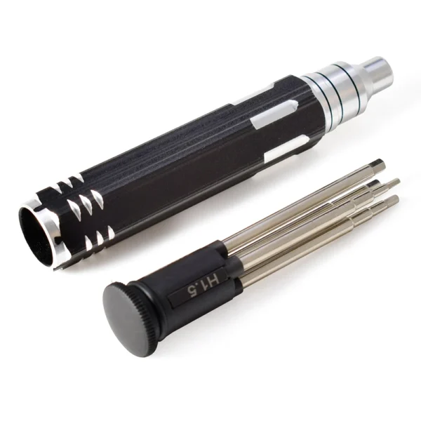 4-in-1 Hex Screwdriver Set 1.5/2.0/2.5/3.0mm Metal Tool Kit for RC Helicopter Car Airplane Drone Aircraft Models 4-in-1 Hex Screwdriver Set 1.5/2.0/2.5/3.0mm Metal Tool Kit for RC Helicopter Car Airplane Drone Aircraft Models - Image 1