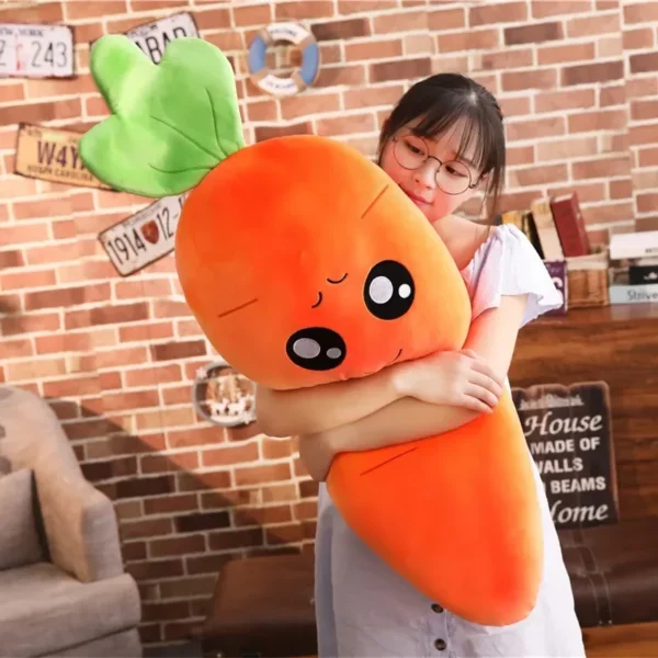 45-110 Cm Plush Toy Doll Long Carrot Throw Pillow Pillow Sleeping Companion Doll Birthday and Christmas Gift 45-110 Cm Plush Toy Doll Long Carrot Throw Pillow Pillow Sleeping Companion Doll Birthday and Christmas Gift - Image 1