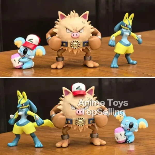 5.5cm/2.17in Anime Pokemon Figure Primeape Wearing A Hat Action Figures Pvc Collection Model Toys for Children Gifts - Image 1