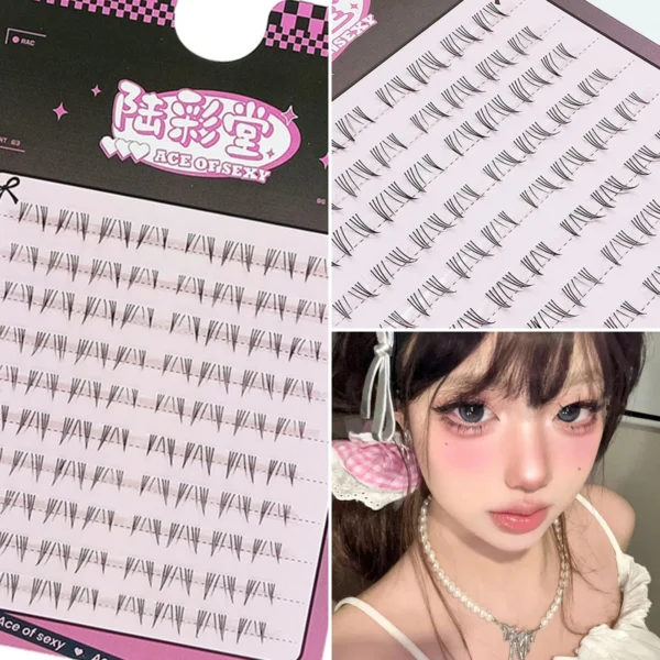 6-7mm Air Lower Eyelashes Fairy Fake Lashes Segmented Natural Under Lashes Manga Bottom Lashes Makeup Eyelash Makeup Tool 6-7mm Air Lower Eyelashes Fairy Fake Lashes Segmented Natural Under Lashes Manga Bottom Lashes Makeup Eyelash Makeup Tool - Image 1