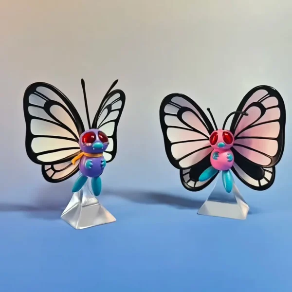 6.5cm/2.56in Pokemon Figure Butterfree Action Figures Pvc Collection Model Toys Gifts - Image 1