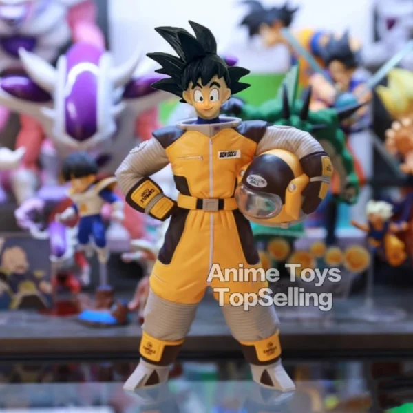 8.66in/22cm Anime Dragon Ball Z Figure Space Suit Goku Figure PVC Action Figure Statue Collection Model Toys Christmas Gifts 8.66in/22cm Anime Dragon Ball Z Figure Space Suit Goku Figure PVC Action Figure Statue Collection Model Toys Christmas Gifts - Image 1