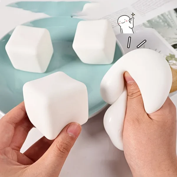 Adults Squishy Tofu Stress Balls Autism Sensory Toys Stress Anxiety Relief Fidget Toys Dough Water Ball Gifts Bulk for Kids Adults Squishy Tofu Stress Balls Autism Sensory Toys Stress Anxiety Relief Fidget Toys Dough Water Ball Gifts Bulk for Kids - Image 1