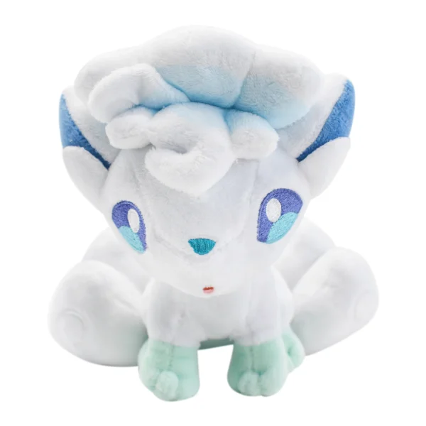 Alolan Vulpix Plush Toys Stuffed Animal Game for Collectible Gift,Cute Cartoon Character Black 9 Inch - Image 1