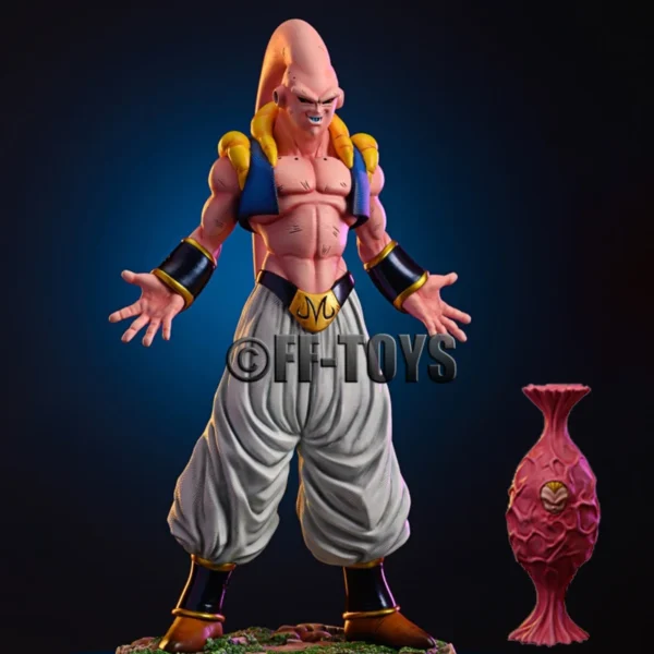 Anime Dragon Ball Z Buutenks Figura Majin buu figure super buu gotenks Action Figures 27CM PVC Statue Model Toys Gifts - Image 1