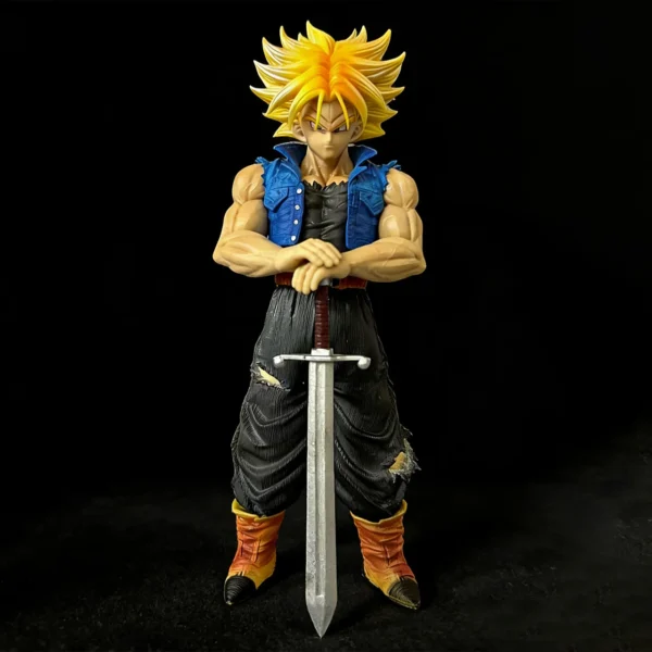 Anime Dragon Ball Z Trunks Figure Future Trunks Action Figures 25CMPVC Statue Collection Model Toys for Children Gifts - Image 1