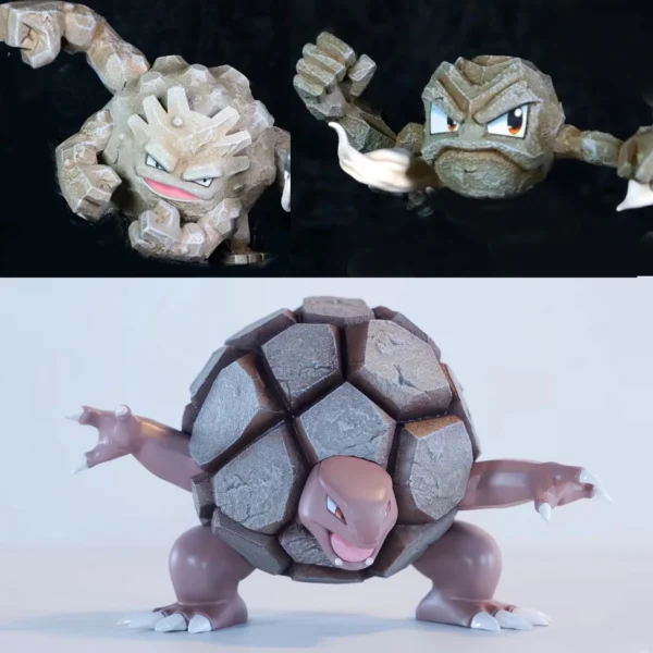Anime Pokemon Figure Geodude Evolutionary Combination Action Figures Pvc Collection Model Toys for Children Gifts 2-7cm Anime Pokemon Figure Geodude Evolutionary Combination Action Figures Pvc Collection Model Toys for Children Gifts 2-7cm - Image 1