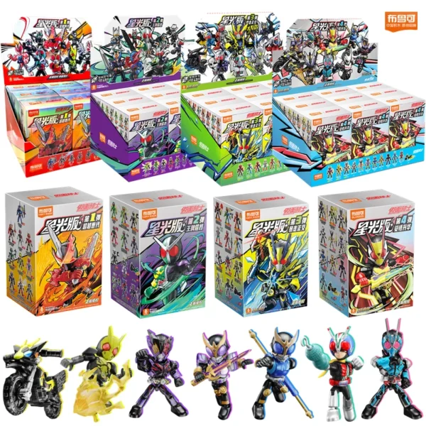 BLOKEES Kamen Rider Building Blocks Kabuto Geats Kaixa Delta Masked Rider Action Figure Assembled Toys BLOKEES Kamen Rider Building Blocks Kabuto Geats Kaixa Delta Masked Rider Action Figure Assembled Toys - Image 1