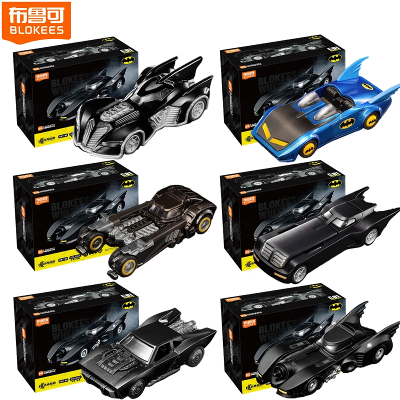 BLOKEES WHEELS Batman Batmobile 1:64 Casey Putsch DC Justice League The Dark Knight Action Figure SDARK KNIGHT TRILOGY Toy Gift BLOKEES WHEELS Batman Batmobile 1:64 Casey Putsch DC Justice League The Dark Knight Action Figure SDARK KNIGHT TRILOGY Toy Gift - Image 1