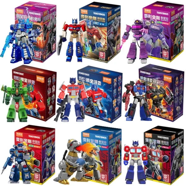 Blokees Transformers One Anime Movies Optimus Prime Bumblebee Starscream Soundwave Shockwave Cartoon Anime Robot Assembled Toy Blokees Transformers One Anime Movies Optimus Prime Bumblebee Starscream Soundwave Shockwave Cartoon Anime Robot Assembled Toy - Image 1