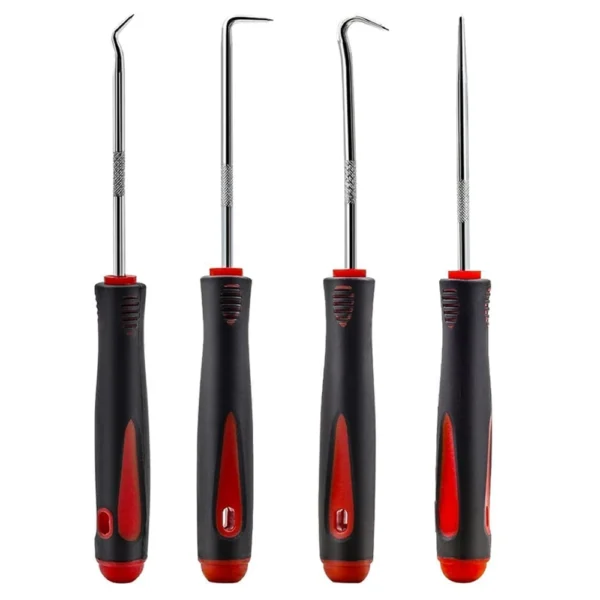 Car Auto Vehicle Oil Seal Screwdrivers Set O-Ring Seal Gasket Puller Remover Pick Hooks Tools Sealing Repair Tools 16cm 4Pcs Car Auto Vehicle Oil Seal Screwdrivers Set O-Ring Seal Gasket Puller Remover Pick Hooks Tools Sealing Repair Tools 16cm 4Pcs - Image 1