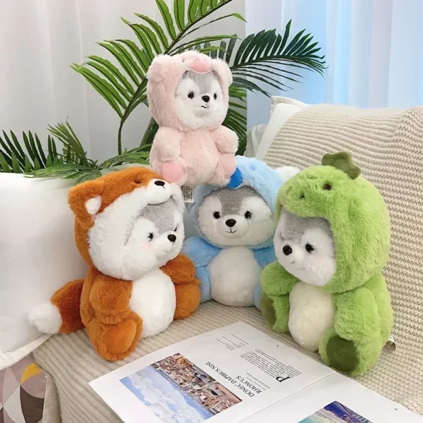 Cosplay Pink Pig Koala Dinosaur Fox Plushie Husky Plush Toy Girl Cuddly Baby Appease Doll Kids Birthday Christmas Gift Cosplay Pink Pig Koala Dinosaur Fox Plushie Husky Plush Toy Girl Cuddly Baby Appease Doll Kids Birthday Christmas Gift - Image 1