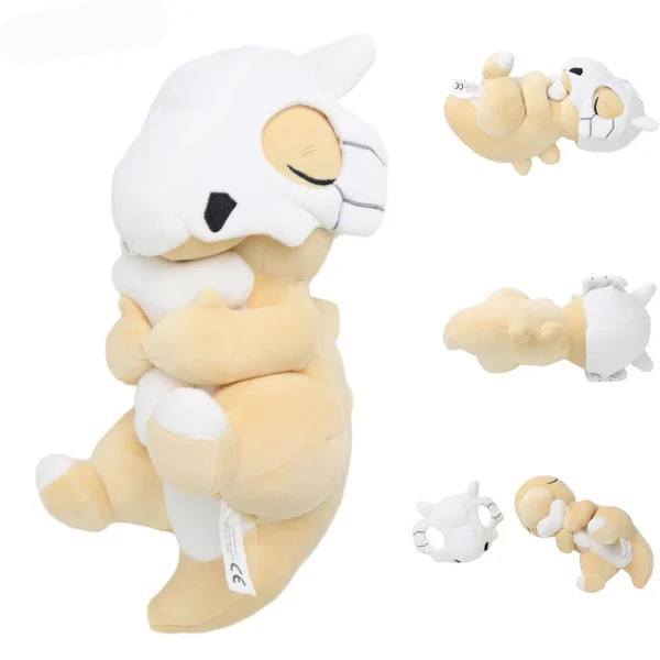 Cubone Sleeping Plush Toy Stuffed Soft Cartoons All Star Collection for Boys Girls Birthday Gift,10" Inch - Image 1