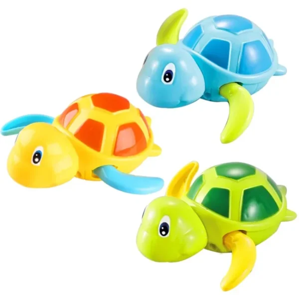 Cute Cartoon Baby Bath Toys Animal Tortoise Classic Baby Water Toy Infant Bathroom Clockwork Educational Kids Beach Bath Toys Cute Cartoon Baby Bath Toys Animal Tortoise Classic Baby Water Toy Infant Bathroom Clockwork Educational Kids Beach Bath Toys - Image 1