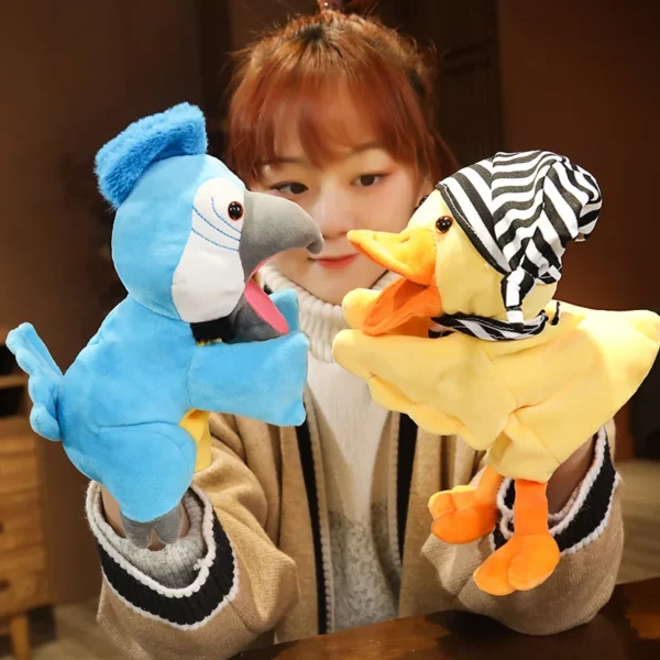 Cute Duck Hand Puppet Plush Toys little bird Birthday Gift Doll High Quality Stuffed Animals Kids Baby Education Toy Cute Duck Hand Puppet Plush Toys little bird Birthday Gift Doll High Quality Stuffed Animals Kids Baby Education Toy - Image 1