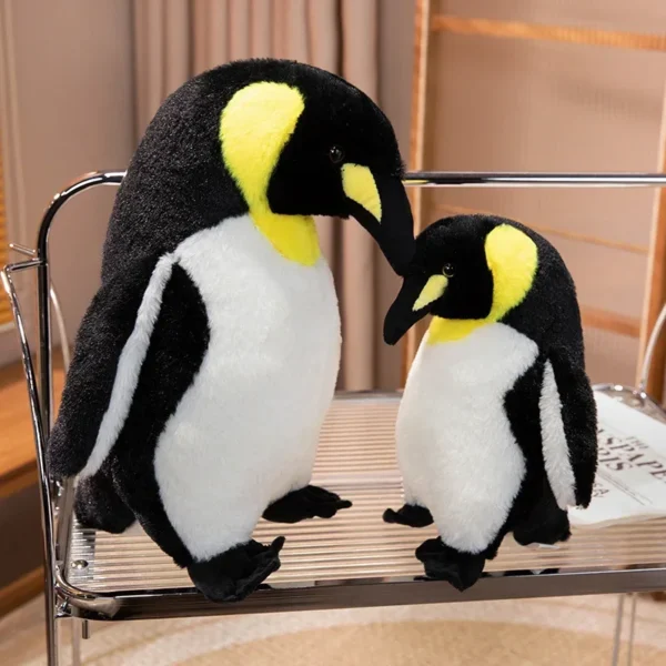 Cute Fluffy Simulation Plush Toy Kawaii Penguin Peluche Real Life Animal Doll Home Decoration Children Kids Birthday Gifts Cute Fluffy Simulation Plush Toy Kawaii Penguin Peluche Real Life Animal Doll Home Decoration Children Kids Birthday Gifts - Image 1