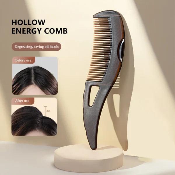 Dandruff Relief Comb Hollow Tooth Hairbrush Scalp Point Massage Dandruff Removal Reduce Ltching Scalp Care Comb for Women Men Dandruff Relief Comb Hollow Tooth Hairbrush Scalp Point Massage Dandruff Removal Reduce Ltching Scalp Care Comb for Women Men - Image 1