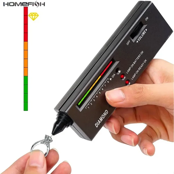 Diamond Tester High Accuracy Diamond Tester Pen Jewelry Diamond Tester Professional Diamond Selector Diamond Tester Kit Diamond Tester High Accuracy Diamond Tester Pen Jewelry Diamond Tester Professional Diamond Selector Diamond Tester Kit - Image 1