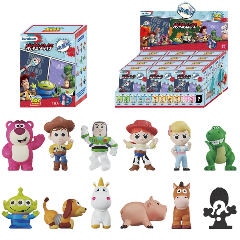 Disney Pixa Jandoon Original Toy Story Blind Box Doll Woody Buzz Lightyear Rice Grain Mini Action Figure Model Toy Ornament Gift Disney Pixa Jandoon Original Toy Story Blind Box Doll Woody Buzz Lightyear Rice Grain Mini Action Figure Model Toy Ornament Gift - Image 1