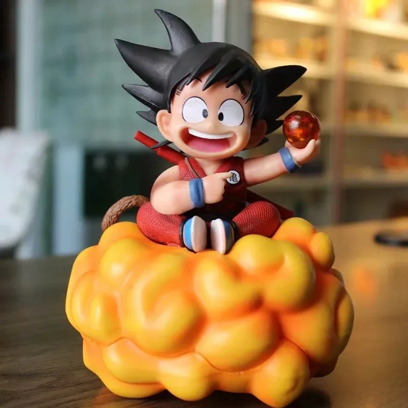Dragon Ball Anime Figure Sun Goku Action Figure Young Flight Same Style Tendon Douyun PVC Statue Collection Model Kid Doll Dragon Ball Anime Figure Sun Goku Action Figure Young Flight Same Style Tendon Douyun PVC Statue Collection Model Kid Doll - Image 1