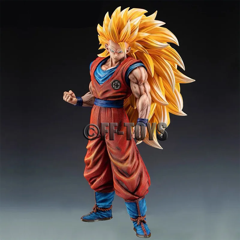 Dragon Ball Z Son Goku SSJ3 Figure Super Saiyan 3 Goku Action Figures 30CM PVC Statue Collection Model Toys for Children Gifts Dragon Ball Z Son Goku SSJ3 Figure Super Saiyan 3 Goku Action Figures 30CM PVC Statue Collection Model Toys for Children Gifts - Image 1