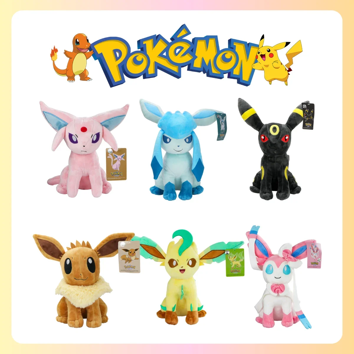 Eevee Plush Toys Stuffed Animal Game for Collectible Gift Soft Plushies Cartoon Character Eevee Plush Toys Stuffed Animal Game for Collectible Gift Soft Plushies Cartoon Character - Image 1
