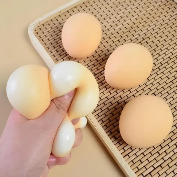 Egg Squeeze Toys Smart Eggs Adult Educational Toy Funny DecompressionVent Egg Squeeze Ball Gift SquishyStresd Reliever Egg Squeeze Toys Smart Eggs Adult Educational Toy Funny DecompressionVent Egg Squeeze Ball Gift SquishyStresd Reliever - Image 1