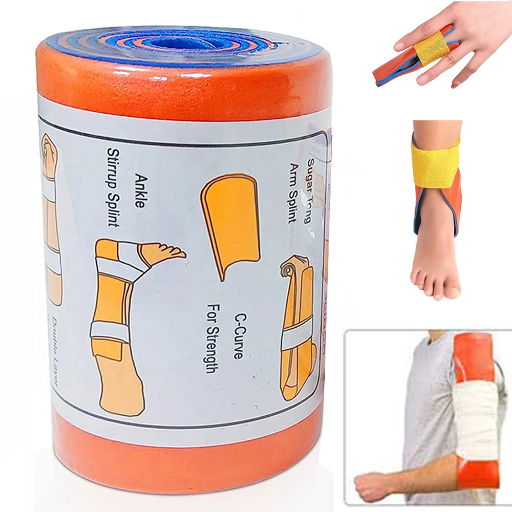First Aid Universal Aluminum Splint Roll Medical Survival Polymer For Fixture Bone Emergency Medical Kit Outdoor Travel First Aid Universal Aluminum Splint Roll Medical Survival Polymer For Fixture Bone Emergency Medical Kit Outdoor Travel - Image 1