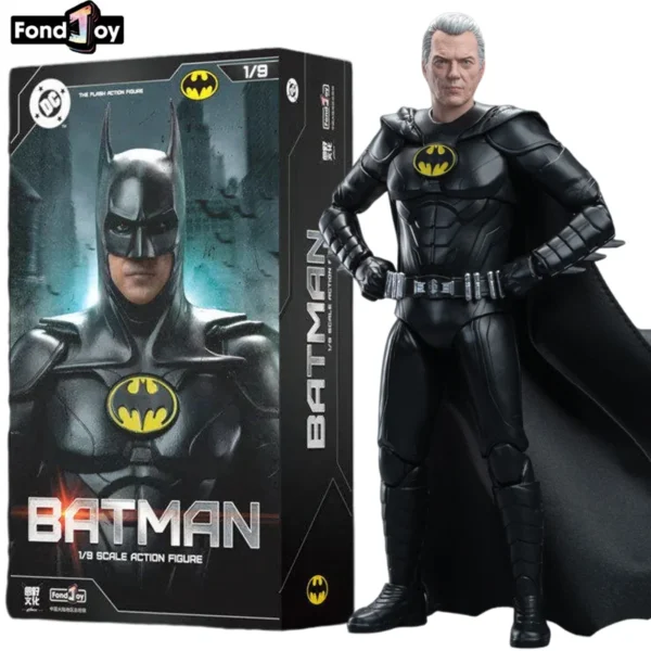 FondJoy Original Batman Returns Keaton 1/9 The Batman Change head DC Justice League Wayne Superman Action Figures Toy Model Gift - Image 1
