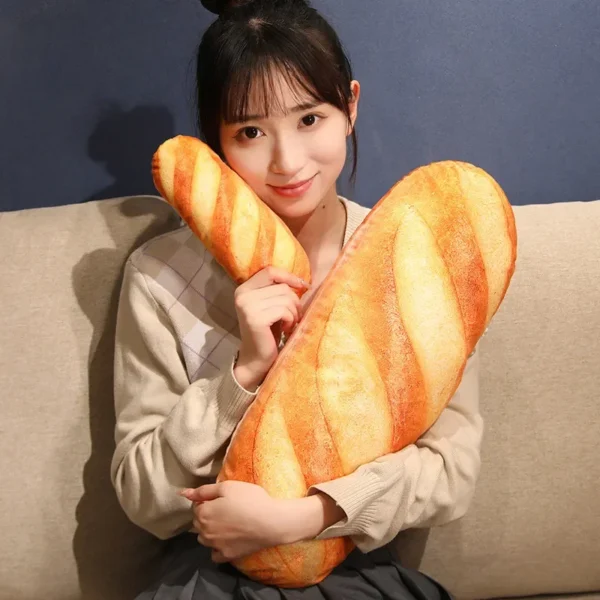 French Bread Plush Pillow Stuffed Printing Images Food Plushie Peluche Party Prop Decor Sleeping Companion Man Gift French Bread Plush Pillow Stuffed Printing Images Food Plushie Peluche Party Prop Decor Sleeping Companion Man Gift - Image 1