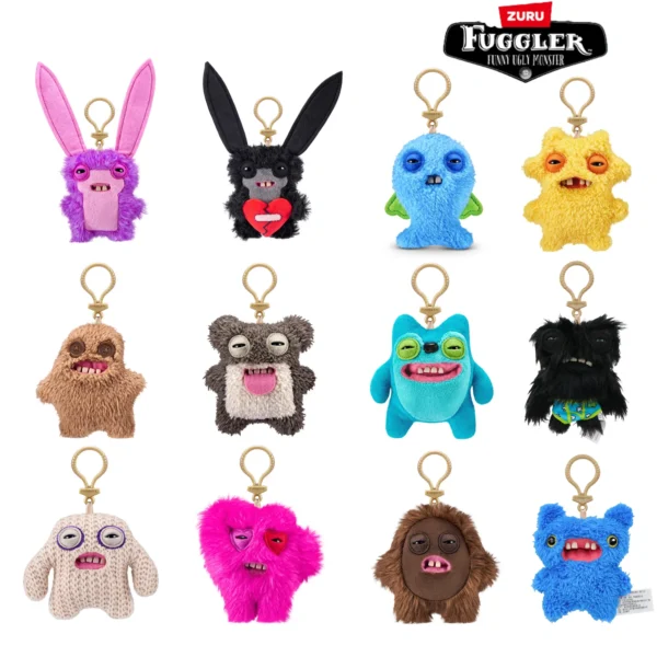 Fuggler Keychain Series 5 Funny Fugg Ugly Monster Plush Toys Cartoon Backpack Pendant Strange Dolls Stuffed Peluche Gifts 11CM Fuggler Keychain Series 5 Funny Fugg Ugly Monster Plush Toys Cartoon Backpack Pendant Strange Dolls Stuffed Peluche Gifts 11CM - Image 1