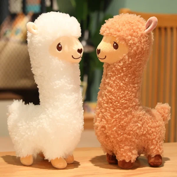 Furry Plush Llama Alpaca Plush Toy Stuffed Soft Long Plush Lifelike Alpaca Sheep Hug Throw Pillow Animals Nap Sleeping Pillow Furry Plush Llama Alpaca Plush Toy Stuffed Soft Long Plush Lifelike Alpaca Sheep Hug Throw Pillow Animals Nap Sleeping Pillow - Image 1