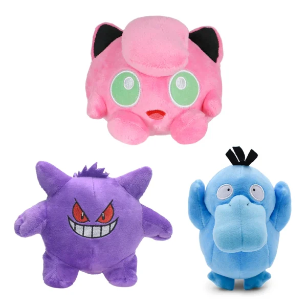 Gengar Shiny Psyduck Jigglypufff Plush Toy, Peluche Dolls Psyduck Stuffed Figure for Kids Gift Stuffed Collection Doll Gengar Shiny Psyduck Jigglypufff Plush Toy, Peluche Dolls Psyduck Stuffed Figure for Kids Gift Stuffed Collection Doll - Image 1