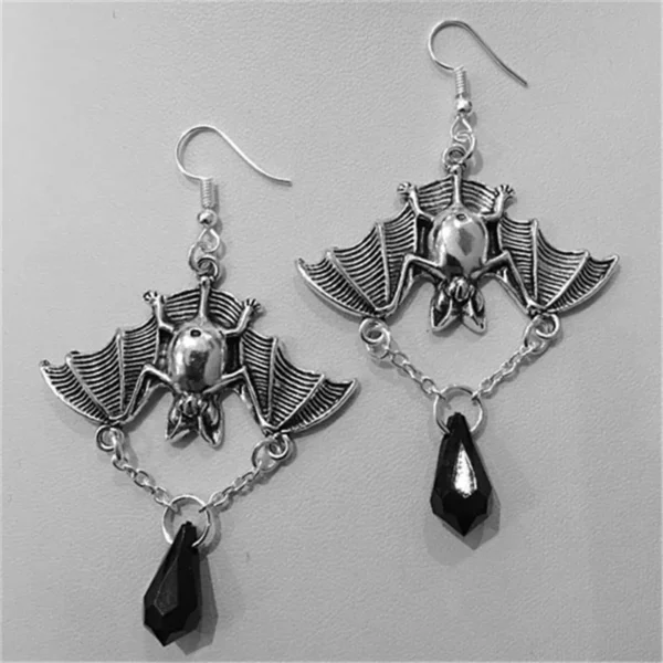 Gothic Vampire Bat Earrings for Women Men Night Bat Ghost Festival Punk Rock Hip Hop Earring Party Gift Jewelry - Image 1