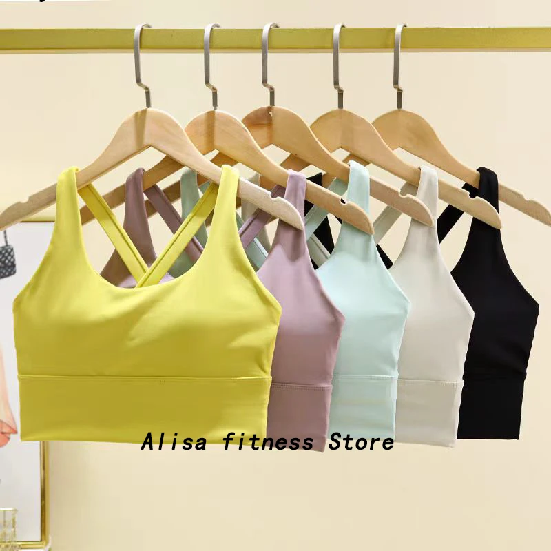 High-Intensity Fixed Pad Sports Bra Shockproof Running Gym Push-Up Yoga Fitness Lingerie Professional Underwear for Women High-Intensity Fixed Pad Sports Bra Shockproof Running Gym Push-Up Yoga Fitness Lingerie Professional Underwear for Women - Image 1