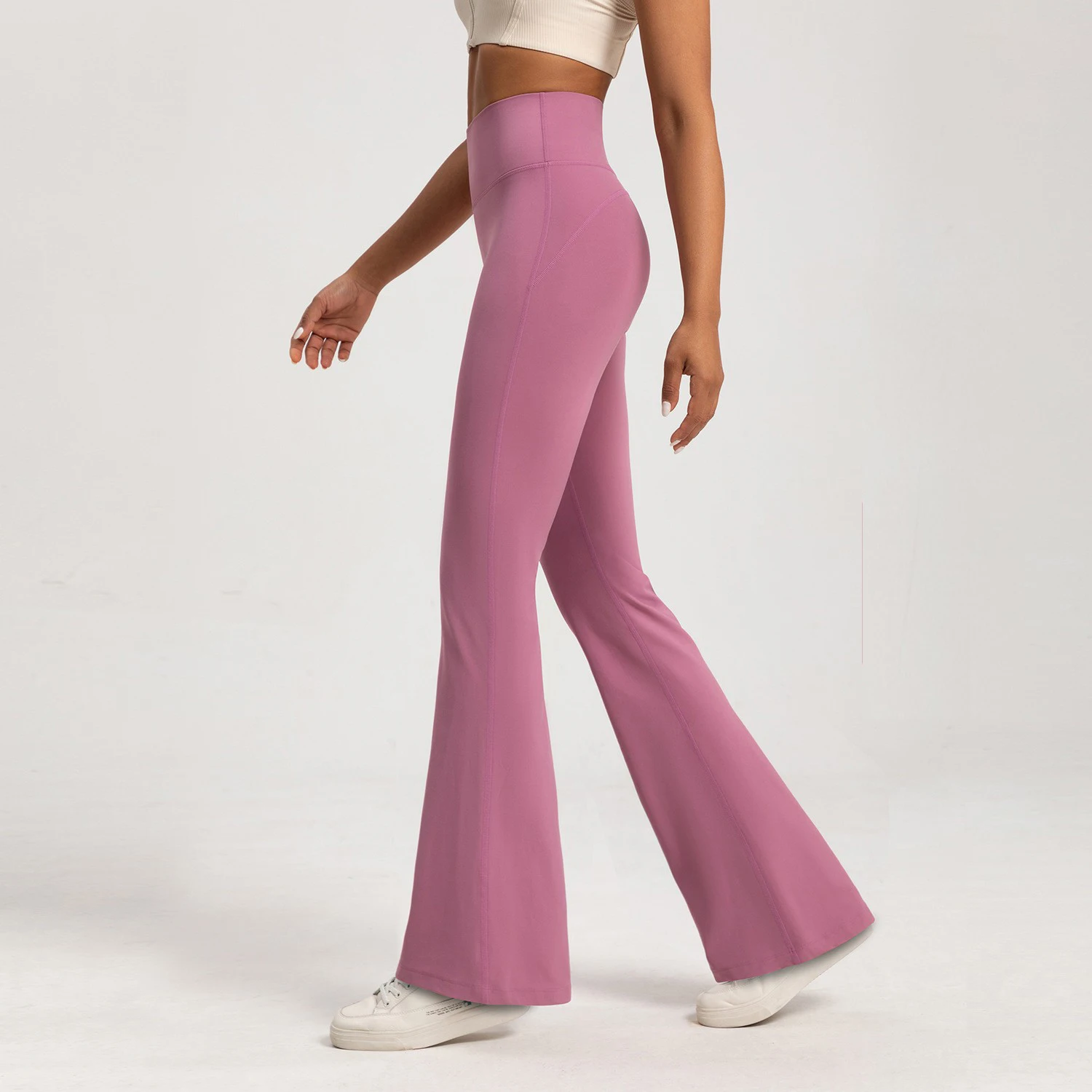 High-end Flared Yoga Leggings Yoga Pants High Waist Wide Leg Pants Bottoms Breathable Gym Casual Sports Bell Leggings Female High-end Flared Yoga Leggings Yoga Pants High Waist Wide Leg Pants Bottoms Breathable Gym Casual Sports Bell Leggings Female - Image 1