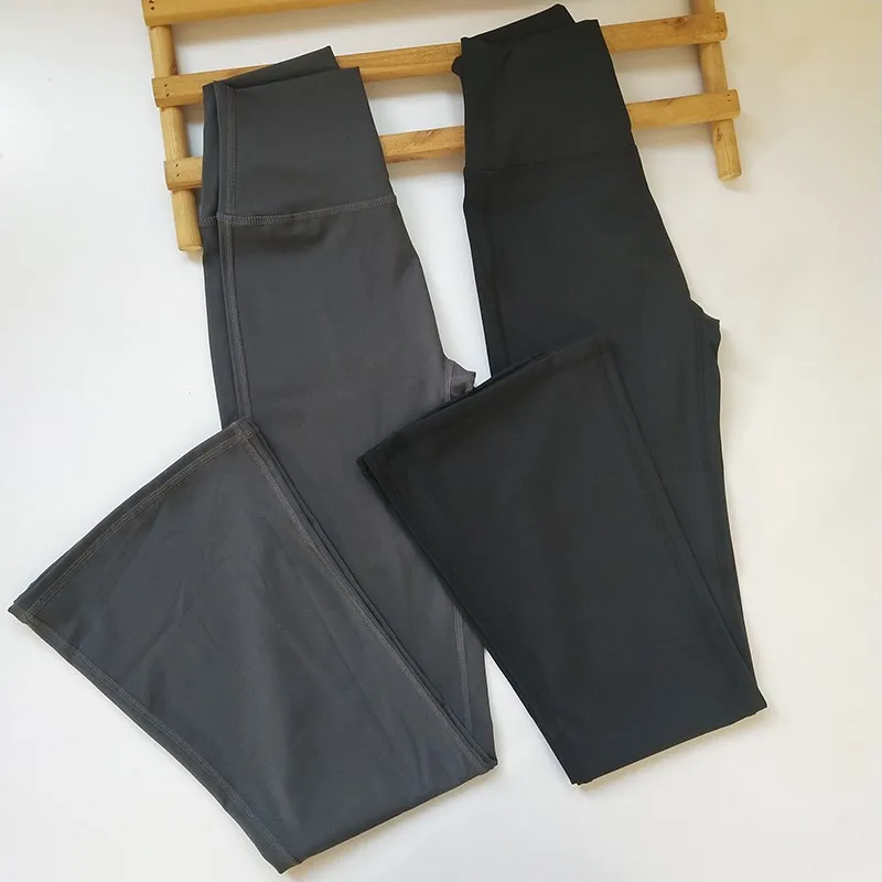 High-end Seamless High-Waist Flare Yoga Pants Women's Bell-Bottom Fitness Trousers High-Elastic Gym Tight Sports Leggings High-end Seamless High-Waist Flare Yoga Pants Women's Bell-Bottom Fitness Trousers High-Elastic Gym Tight Sports Leggings - Image 1