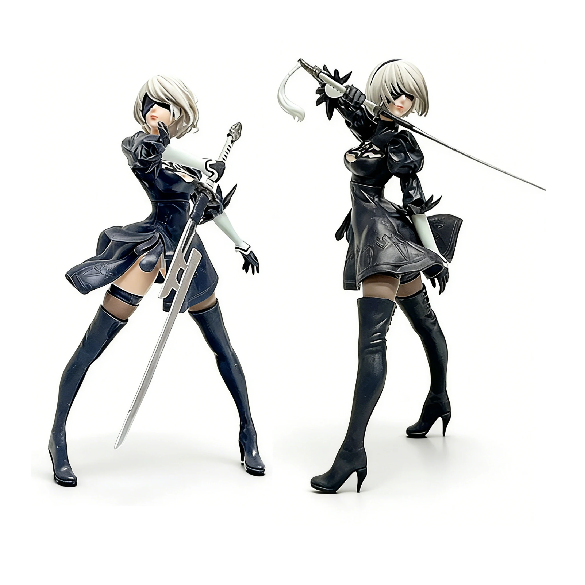 Hot 18CM Yorha 2B Series Anime Figure PVC Collectible Action Figures Model Doll Statuette Gift Toys Hot 18CM Yorha 2B Series Anime Figure PVC Collectible Action Figures Model Doll Statuette Gift Toys - Image 1