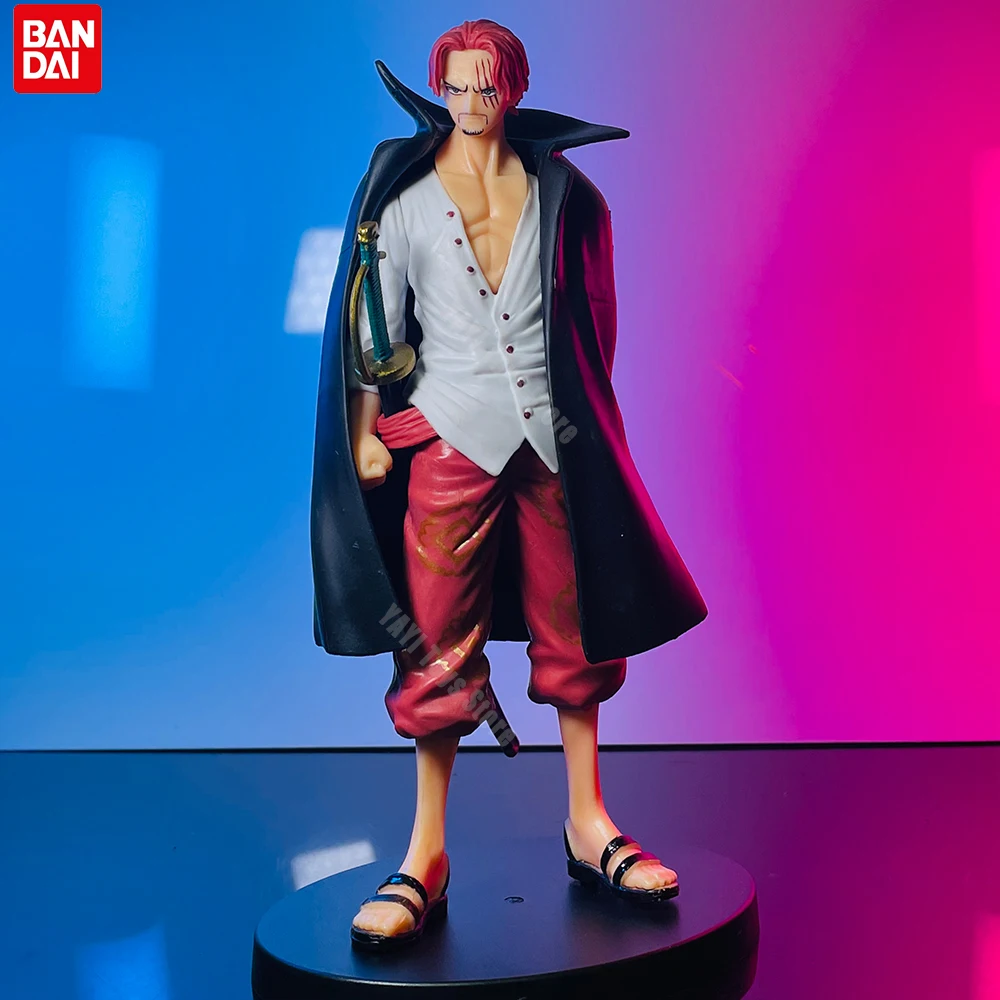 Hot 18cm One Piece Anime Figure Red Hair Shanks Action Figures Cartoon Figure Model PVC Doll Collection Decoration Kid Toy Gift New 18cm One Piece Anime Figure Red Hair Shanks Action Figures Cartoon Figure Model PVC Doll Collection Decoration Kid Toy Gift - Image 1