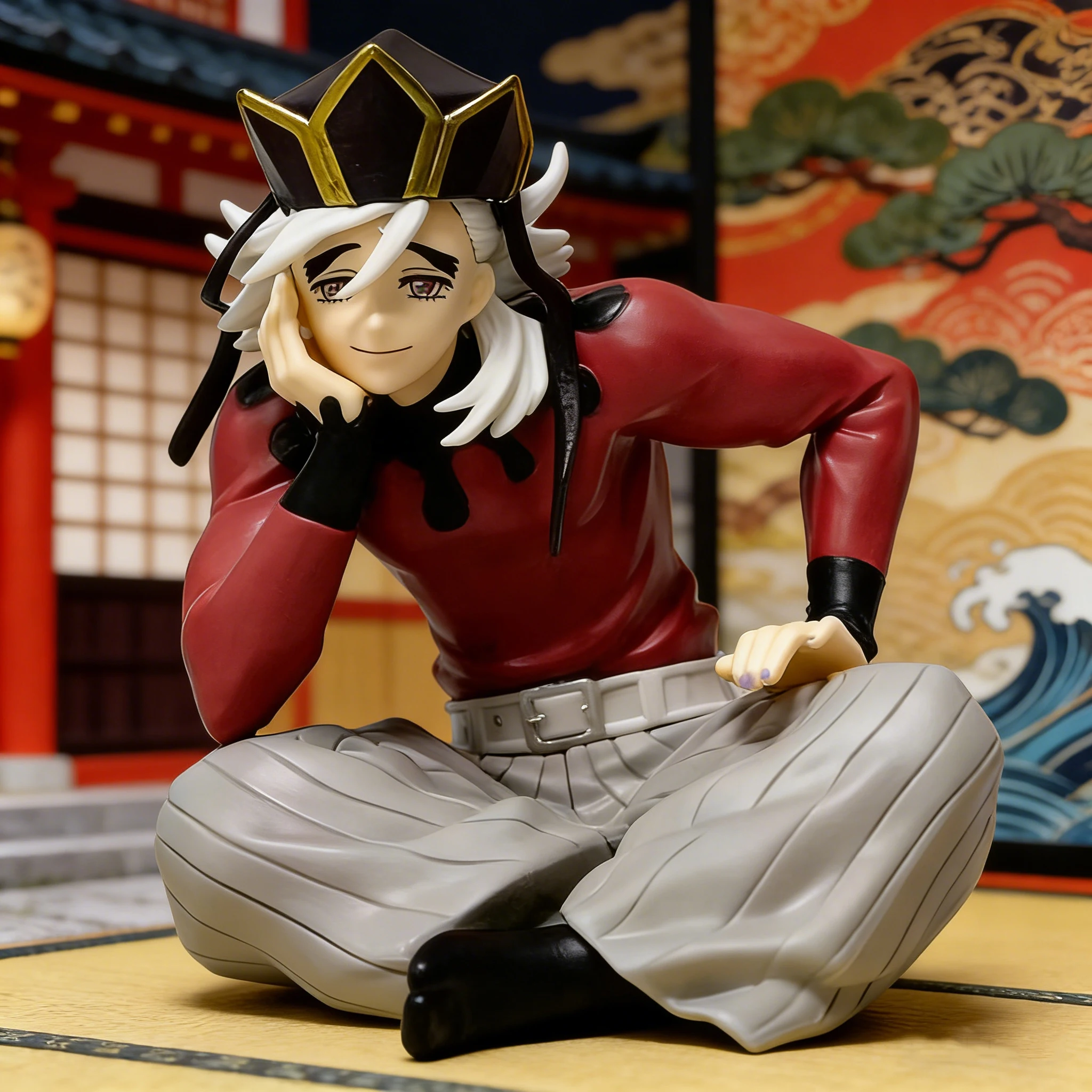 Hot Anime Demon Slayer Douma Premium Chokonose Noodle Stopper Anime Figure Action Figures Collection PVC Model Toys Hot Anime Demon Slayer Douma Premium Chokonose Noodle Stopper Anime Figure Action Figures Collection PVC Model Toys - Image 1