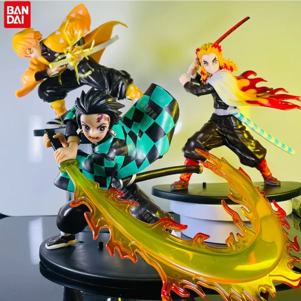 Hot Demon Slayer Anime Figure Tanjirou Agatsuma Zenitsu Kyoujurou Anime Model Action Figure PVC collection Toy for Kids Gift Hot Demon Slayer Anime Figure Tanjirou Agatsuma Zenitsu Kyoujurou Anime Model Action Figure PVC collection Toy for Kids Gift - Image 1